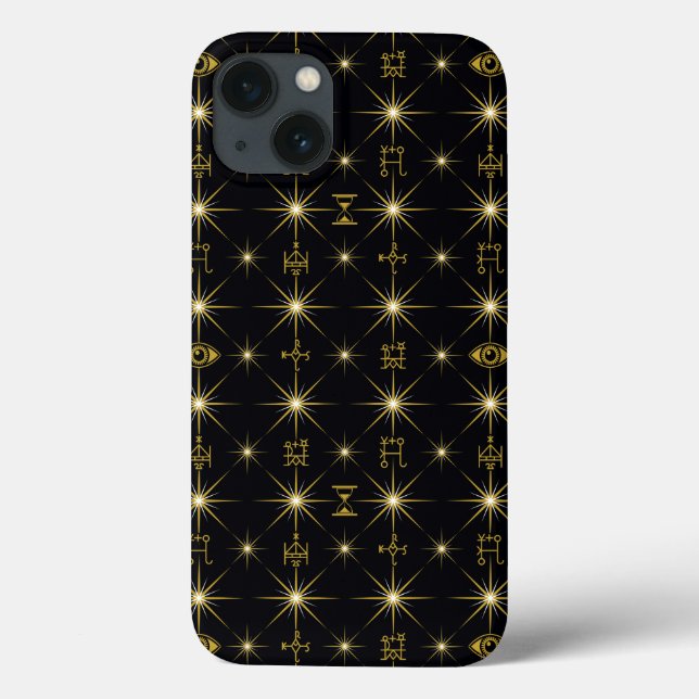 Magical Symbols Pattern Case-Mate iPhone Case (Back)