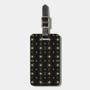 Magical Symbols Pattern Luggage Tag