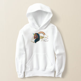 Magical the Unicorn Rainbow & Clouds Design