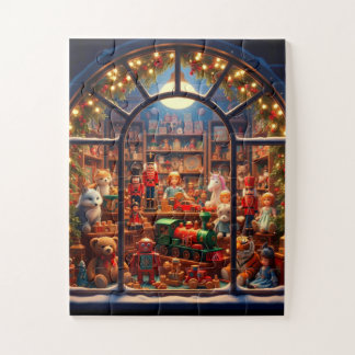 Magical Toy Store at Christmas Jigsaw Puzzle
