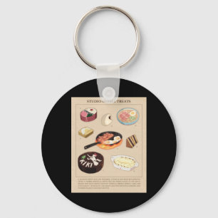 Magical Treats Food From Studio Ghibli Films Stick Keychain
