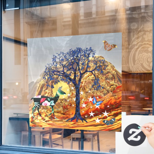 Magical Tree Window Cling (Cafe Window)