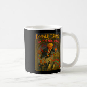 Magical Trump Wizard Funny Stock Market Crash Adve Coffee Mug