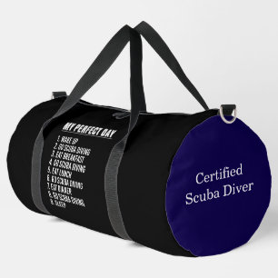 Magical Underwater Exploration by a Scuba Diver Duffle Bag