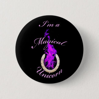 Magical Unicorn 02 2 Inch Round Button