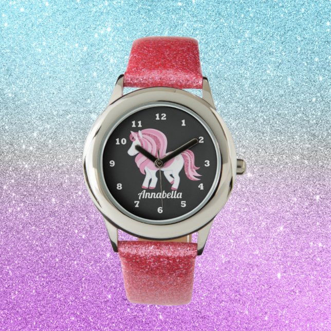 Magical Unicorn add name girls watch (Creator Uploaded)