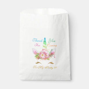 Magical Unicorn Birthday Gift Favour Bags