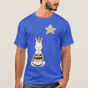 Magical Unicorn Birthday Party Chocolate Cake T-Shirt