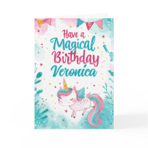 Magical Unicorn Birthday Wishes Greeting