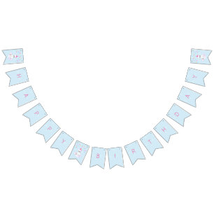 Magical Unicorn Bunting Flags