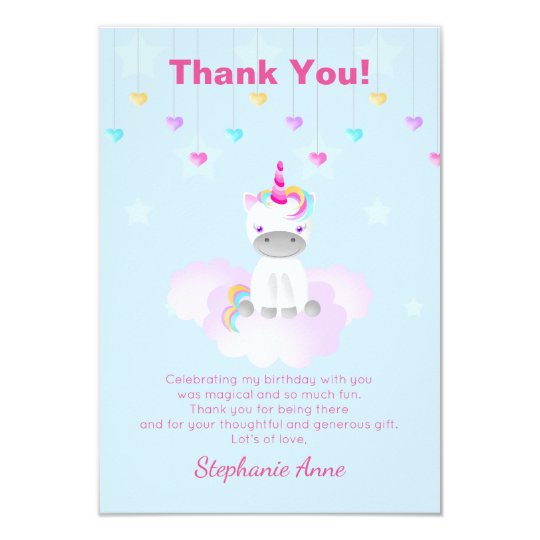 Magical Unicorn Card