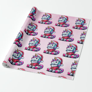 Magical Unicorn Christmas Wrapping Paper