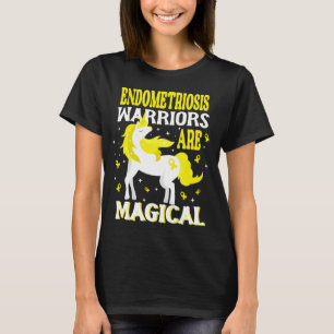 Magical Unicorn Endometriosis Warriors T-Shirt