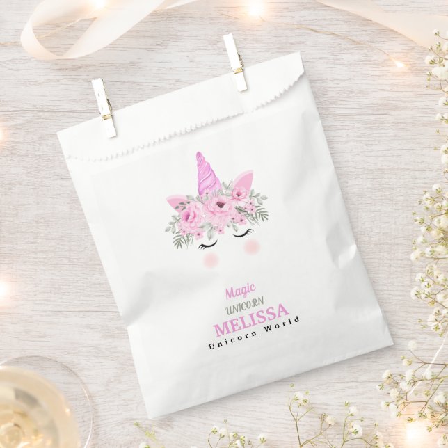 Magical unicorn  favour bag (Clipped)