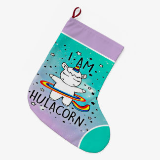 Magical Unicorn Large Christmas Stocking