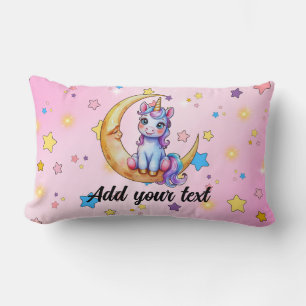 Magical Unicorn Lumbar Pillow