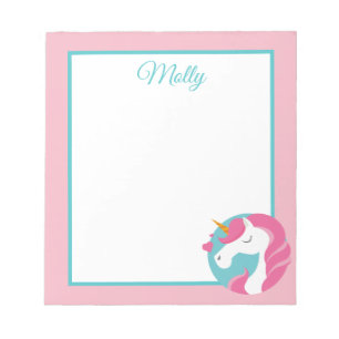 Magical Unicorn Notepad