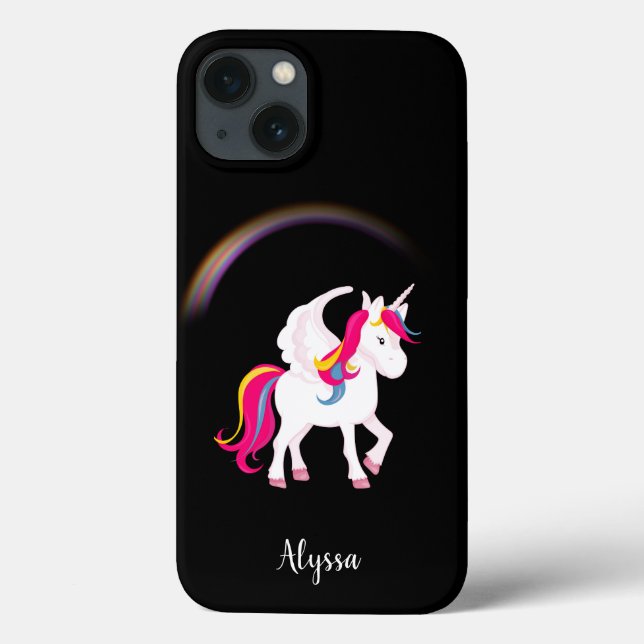 Magical Unicorn Personalized Case-Mate iPhone Case (Back)
