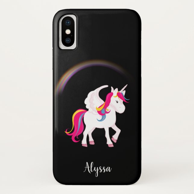Magical Unicorn Personalized Case-Mate iPhone Case (Back)