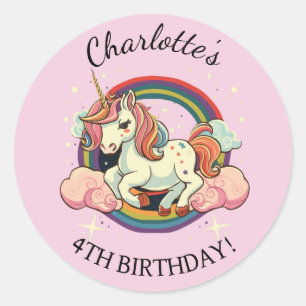 Magical unicorn stickers