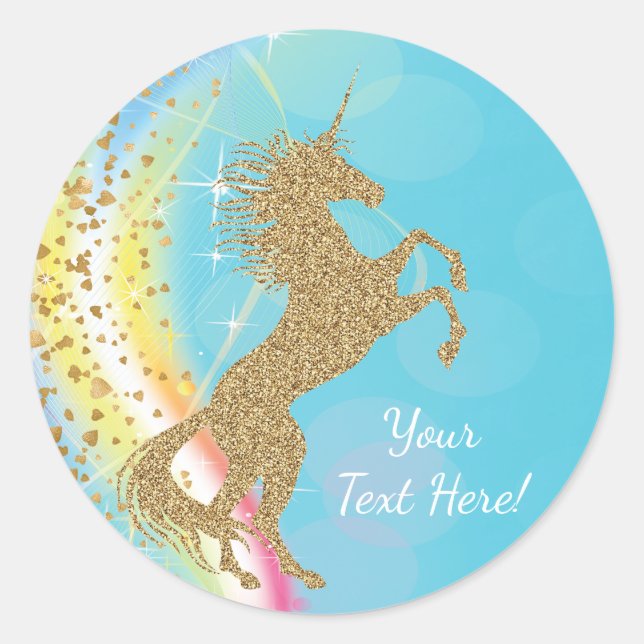 Magical Unicorn Stickers (Front)