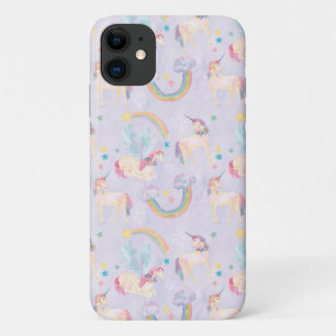 Magical Unicorns Pattern iPhone 11 Case