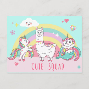 Magical Unicorns Postcard