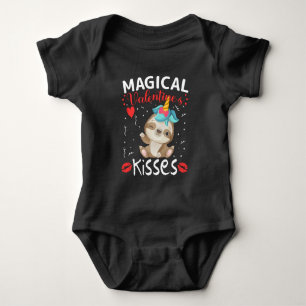 Magical Valentine's Kisses Baby Bodysuit