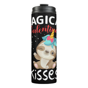 Magical Valentine's Kisses Thermal Tumbler