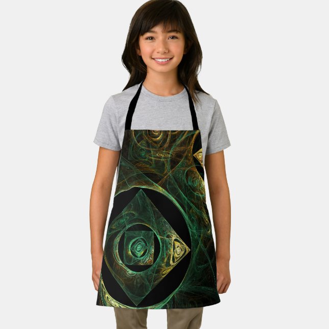 Magical Vibrations Abstract Art Apron (Insitu)