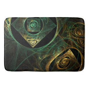 Magical Vibrations Abstract Art Bath Mat