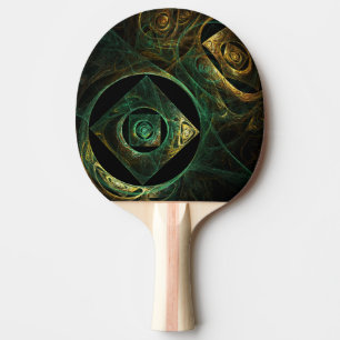 Magical Vibrations Abstract Art Ping Pong Paddle