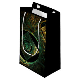 Magical Vibrations Abstract Art Small Gift Bag