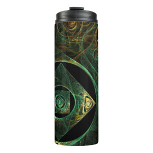 Magical Vibrations Abstract Art Thermal Tumbler