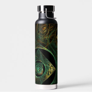 Magical Vibrations Abstract Art Water Bottle