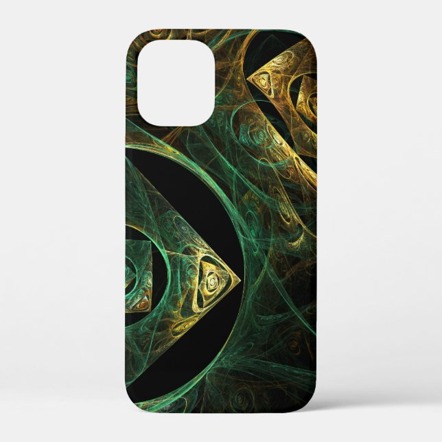 Magical Vibrations Abstract Fractal Art Design Case-Mate iPhone Case (Back)