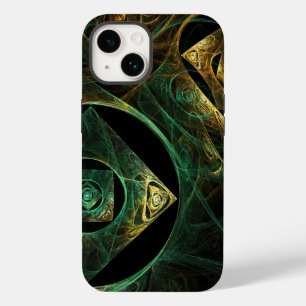 Magical Vibrations Abstract Fractal Art Design Case-Mate iPhone 14 Case