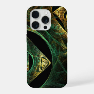 Magical Vibrations Abstract Fractal Art Design iPhone 15 Pro Case