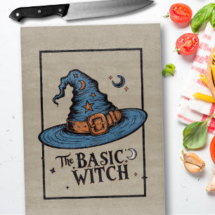 Magical Vintage Witchy Hat Retro Halloween Witch Cutting Board