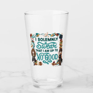 Magical Watercolor "I Solemnly Swear" Glass