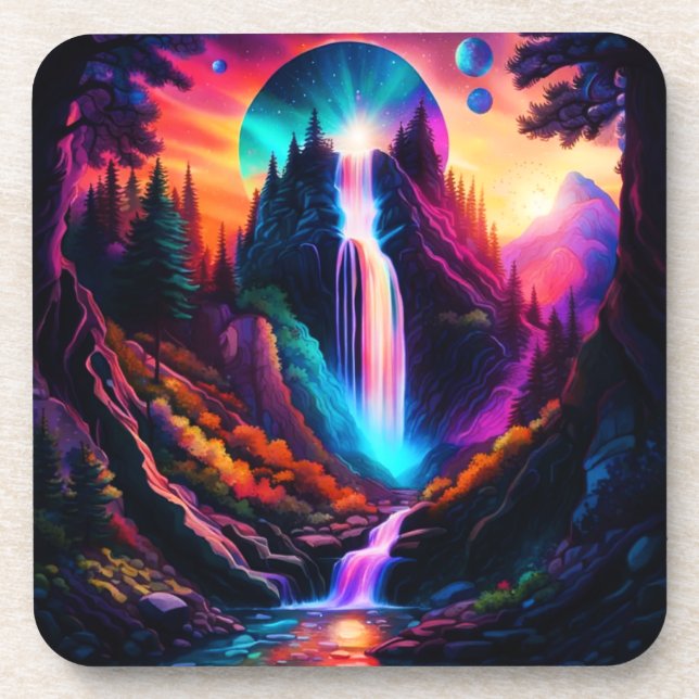 Magical Waterfall Coaster (Front)