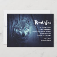 Magical Wild Wolf with Amazing Blue Eyes