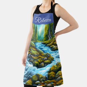 Magical Wilderness Bubbling Brook Apron