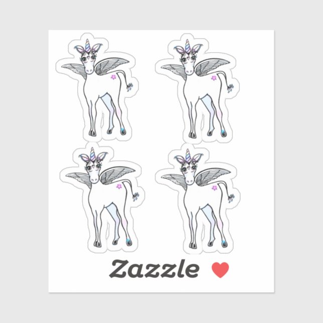 Magical winged Unicorn (Sheet)