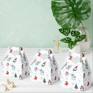 Magical Winter World Favor Box