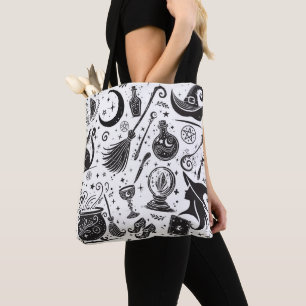 Magical Witch Whimsical Wiccan Pagan  Tote Bag