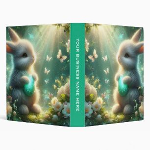Magical Woodland Forest Bunny Egg Binder