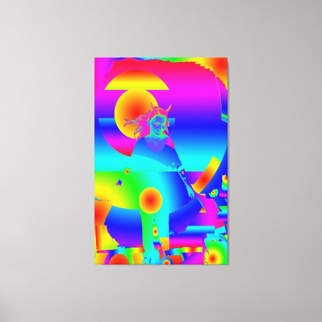 Magical World Canvas Print (Front)