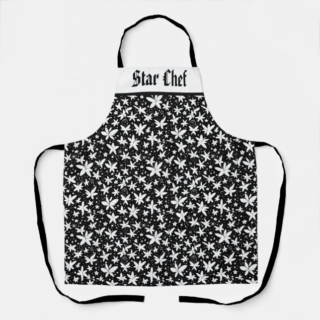 Magical World of Star Fairies Personalized Apron (Front)
