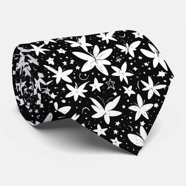 Magical World of Star Fairies Tie (Rolled)